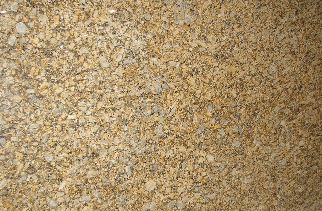 A close up of the ground that is made out of gravel.