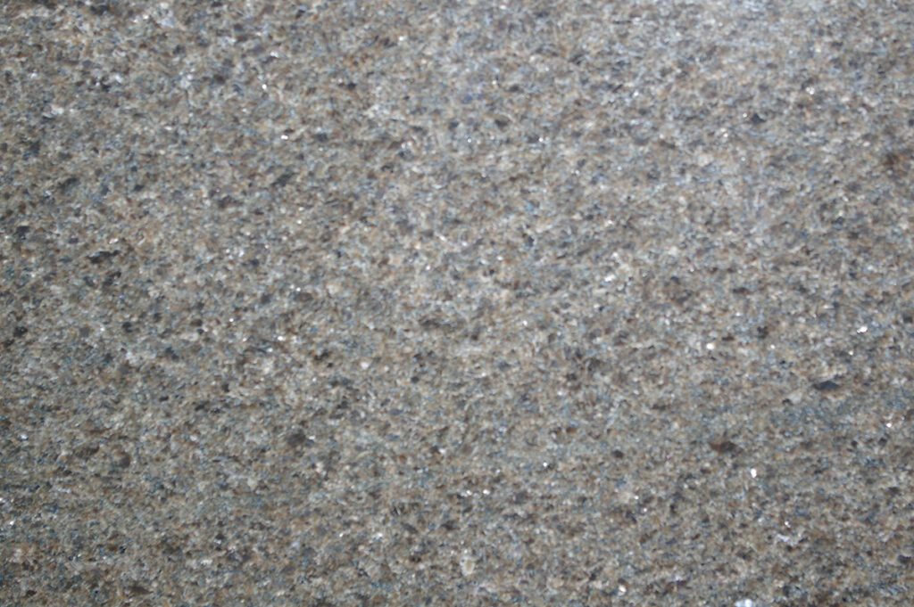 A close up of the ground surface of a building