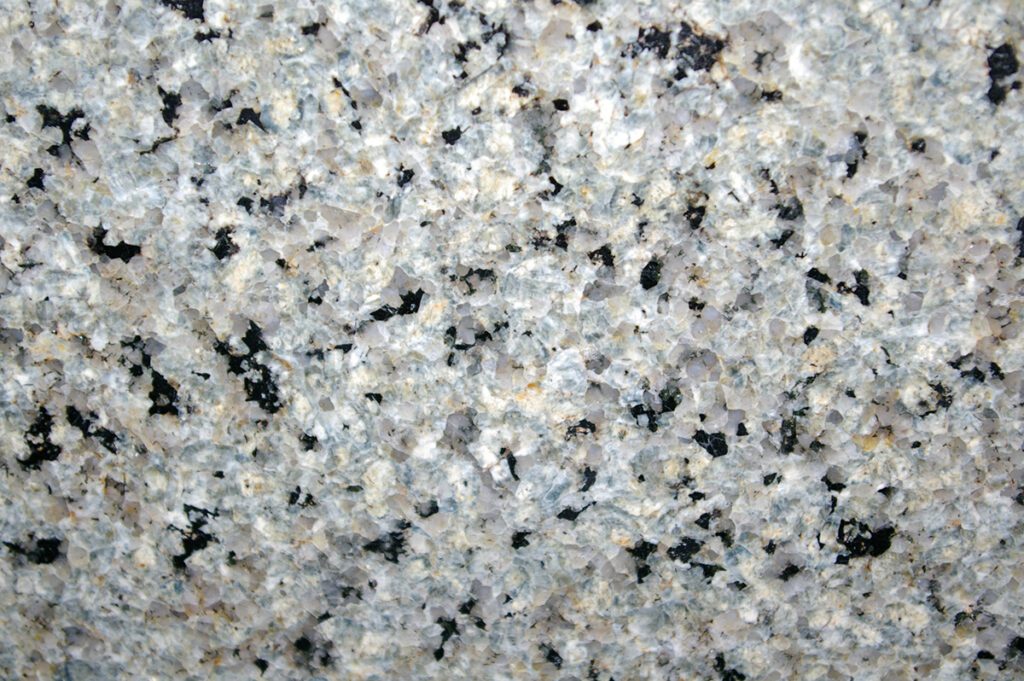 A close up of the granite surface of a counter top